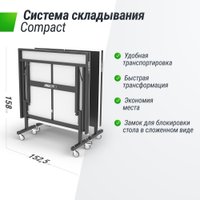 Теннисный стол Unix Line Extra Outdoor 6 mm ACP (black) в Бресте