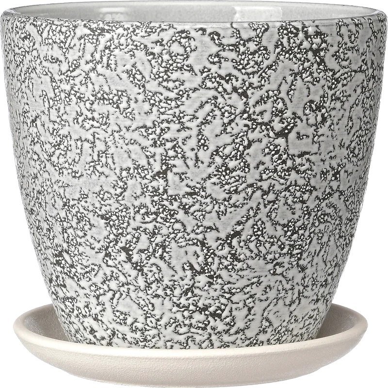 

Вазон Композит Маджента Крокус №2 КС-К2-250-22 (1.4 л, серый)