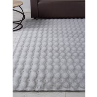 Ковер для жилой комнаты Pixel Bubble PX1001-STAN-SILVER (1.6x2.3)