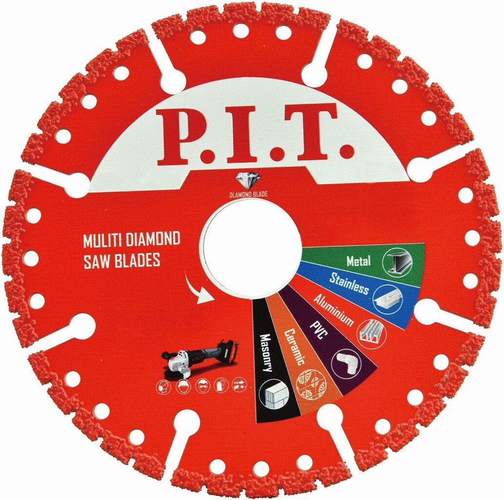 

Отрезной диск алмазный P.I.T. ACTW11-0125