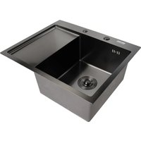 Кухонная мойка MARRBAXX B5848R-MR (черный/графит)