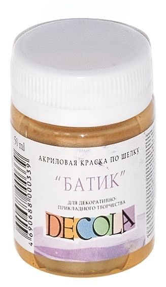 

Акриловая краска Decola Батик 4428206 (охра светлая, 50 мл)