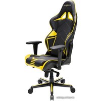 Игровое (геймерское) кресло DXRacer Racing OH/RV131/NY (черный/желтый)
