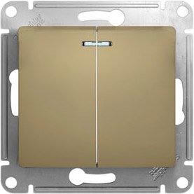 

Выключатель Schneider Electric Glossa GSL000453 (титан)