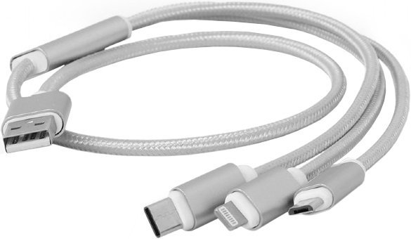 

Кабель Cablexpert CC-USB2-AM31-1M-S