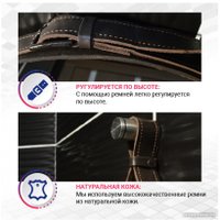 Зеркало Doratiz Джек 51 2711.903 (кожаный ремень)