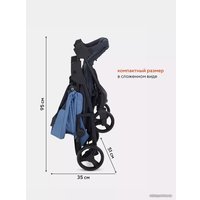 Коляска прогулочная «книга» Rant Kira Basic RA090 (синий)