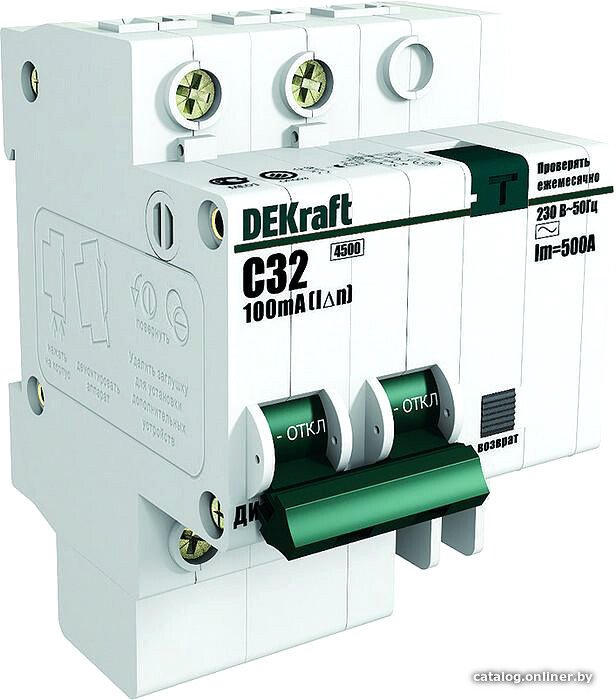 Дифференциальный автомат Schneider Electric DEKraft 15003DEK