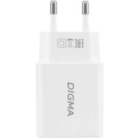 Сетевое зарядное Digma DGW2D (белый) в Пинске