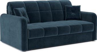 Диван Мебель-АРС Аккордеон Свег НПБ 180x200 (темно-синий Luna 034)