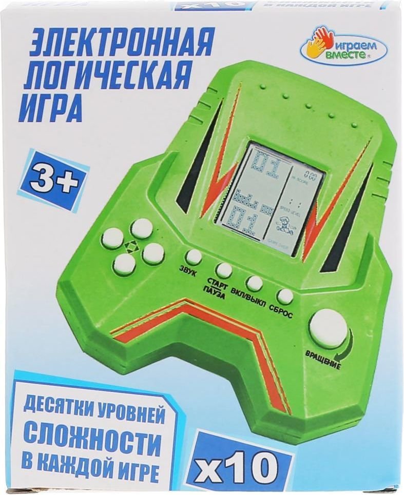 

Развивающая игра Играем вместе Электронная логическая игра 1709K1127-R