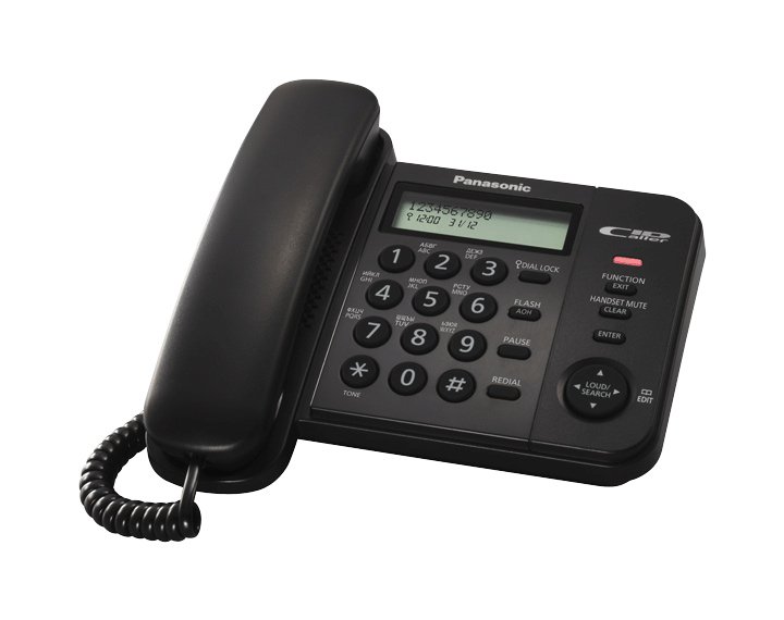 

Проводной телефон Panasonic KX-TS2356RUB (черный)