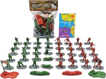 Набор солдатиков Наша Игрушка Военный JL668-47 (87 пр.)