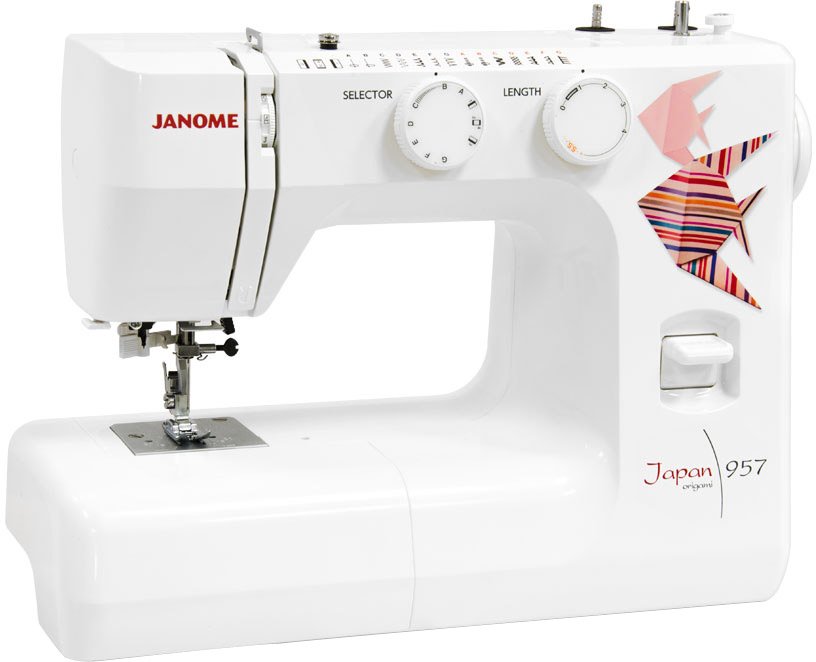 

Электромеханическая швейная машина Janome Japan 957