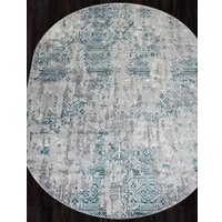 Ковер для жилой комнаты Merinos Palermo F281-OVAL-GRAY (1.6х2.3) в Пинске
