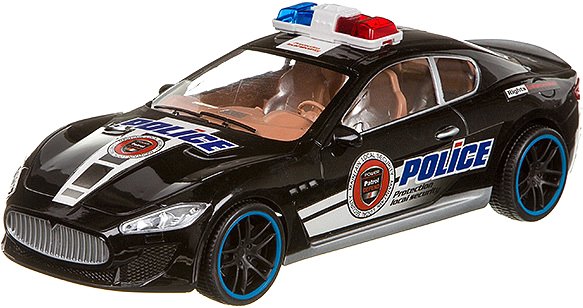 

Легковой автомобиль Yako Toys На земле. В небе. На море Police В95595