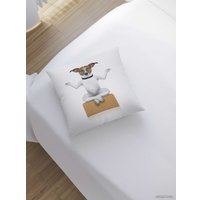 Чехол на подушку JoyArty Медитирующий пес sl_9723