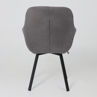 Стул Мамадома Romeo smile 360 (b28 Antracite Lux/черный)