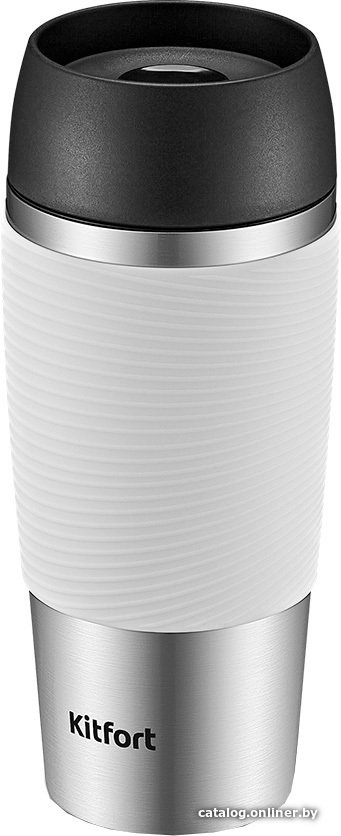 Термокружка Kitfort KT-1224-2 400 мл (белый)
