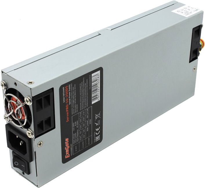 

Блок питания ExeGate ServerPRO-1U-250DS