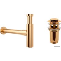 Сифон Wellsee Drainage System 182121001 (сифон, донный клапан, золото)