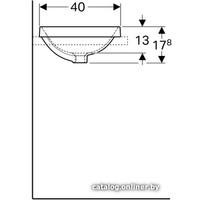 Умывальник Geberit VariForm 500.737.01.2