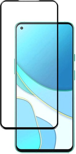 Защитное стекло KST Full glue для OnePlus 9R (черное)