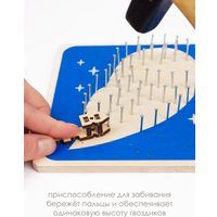 Набор для создания поделок/игрушек Woody Цвик-арт. Белая сова 07746