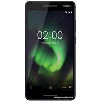 Телефон Nokia 2.1 (синий/серебристый)