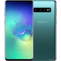 Телефон Samsung Galaxy S10 G9730 8GB/128GB Dual SIM SDM 855 (зеленый) в Солигорске