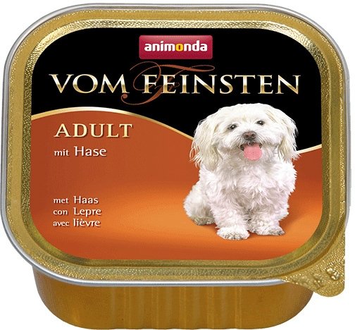 

Консервированный корм для собак Animonda Vom Feinsten Adult mit Hase 150 г