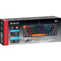 Клавиатура Defender Apex GK-002 (черный/серый)