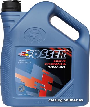 Моторное масло Fosser Drive Formula 10W-40 4л