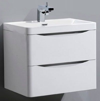 

BelBagno Тумба с умывальником Ancona-N-600-2C-SO-BL (bianco lucido)