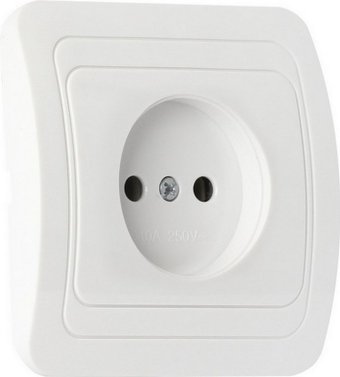 Розетка Smart Buy SBE-02w-10-S1-N-c (белый)