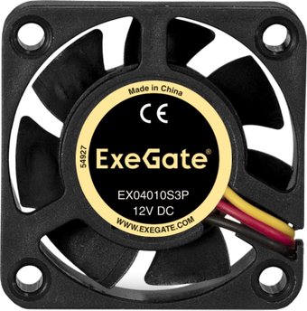 Вентилятор для корпуса ExeGate Mirage 40x10S EX166186RUS