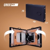 Массажный стол Unix Standard 3 Section (black) в Борисове
