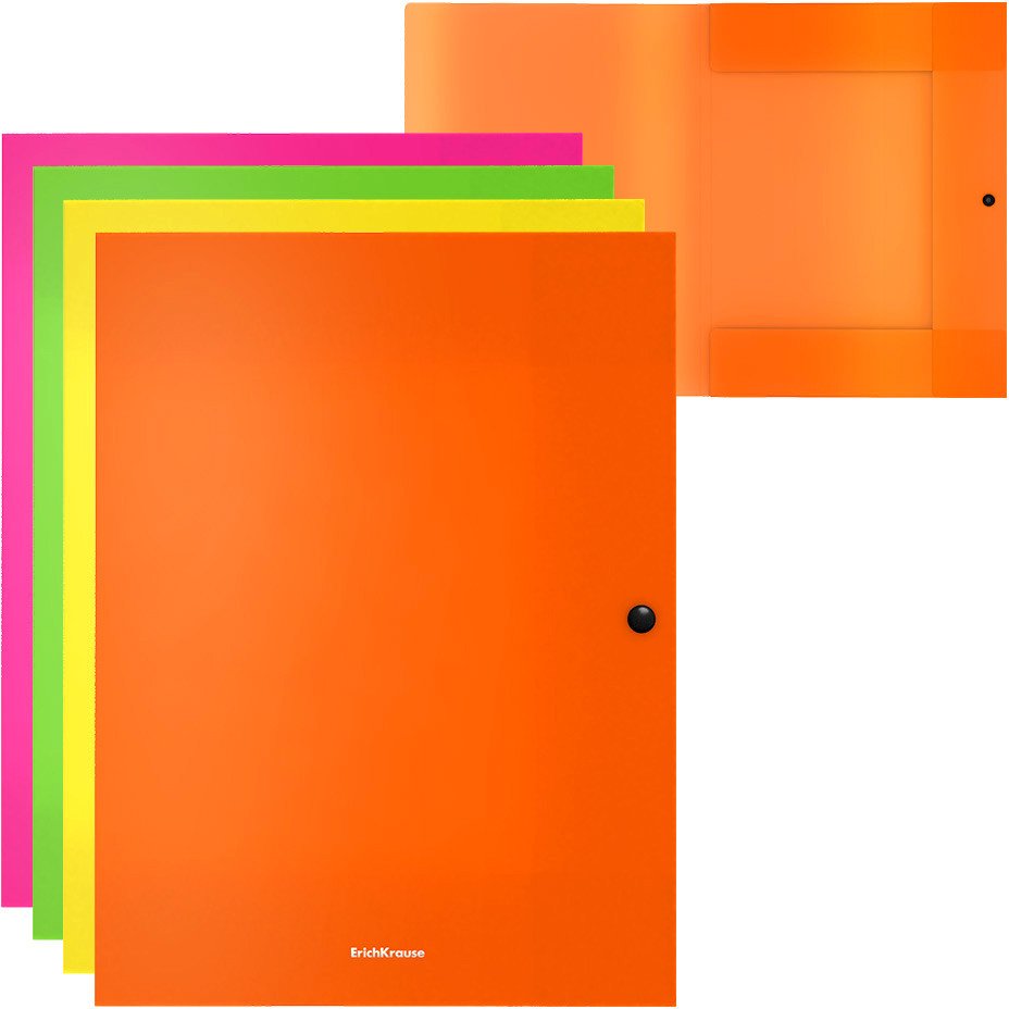 

Набор папок Erich Krause Matt Neon 50411 (4 шт)