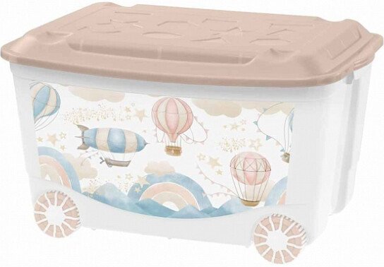 

Ящик для хранения Пластишка 43138093252 (темно-бежевый)