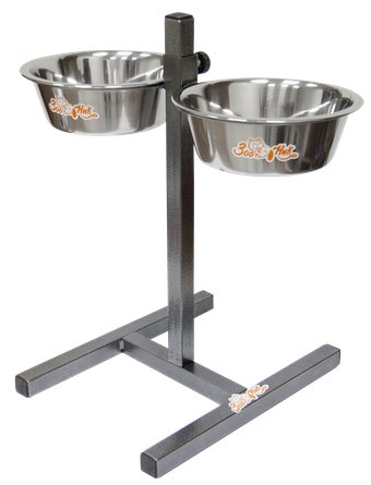 Подставка для мисок Zoonik 08865-2 (металлик, с мисками)
