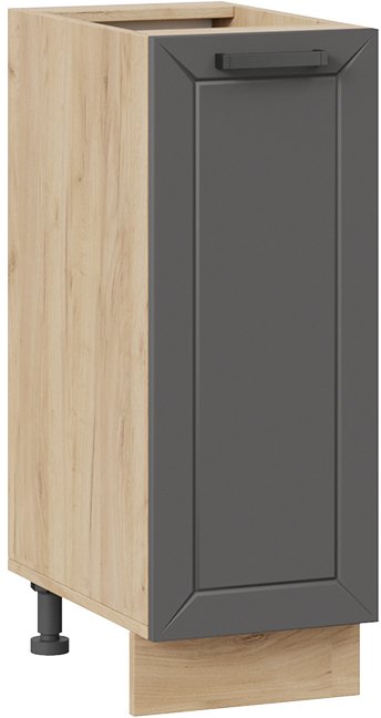 

Шкаф напольный Трия Лорас 1Н3 (дуб крафт золотой/холст вулкан)