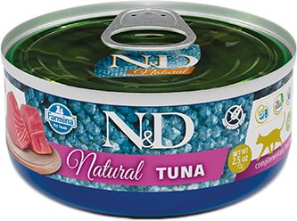 

Консервированный корм для кошек Farmina N&D Natural Tuna (с тунцом) 70 г