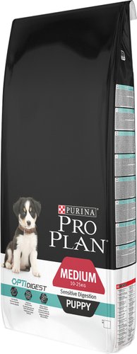 Pro Plan Puppy Medium Optidigest Sensitive Digestion с ягненком 12 кг