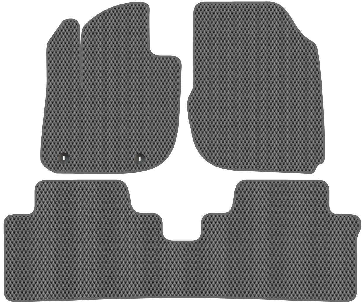 

Комплект ковриков для авто Alicosta Honda e:NS1 I (suv / Электро) 2022 - Н.В. (серый, ромб)