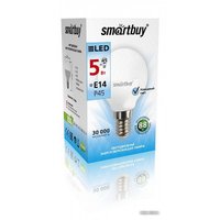 Светодиодная лампочка SmartBuy P45 E14 5 Вт 4000 К [SBL-P45-05-40K-E14]