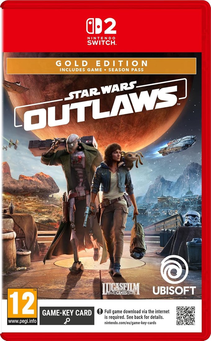 

Star Wars Outlaws. Gold Edition для Nintendo Switch 2