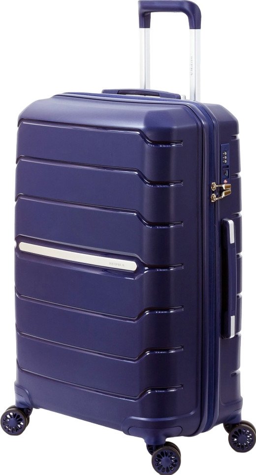 

Чемодан-спиннер Supra Luggage STS-1004-M (Navy Blue)