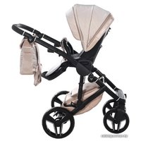 Универсальная коляска Junama Clermont (2 в 1, бежевый/рама черная)