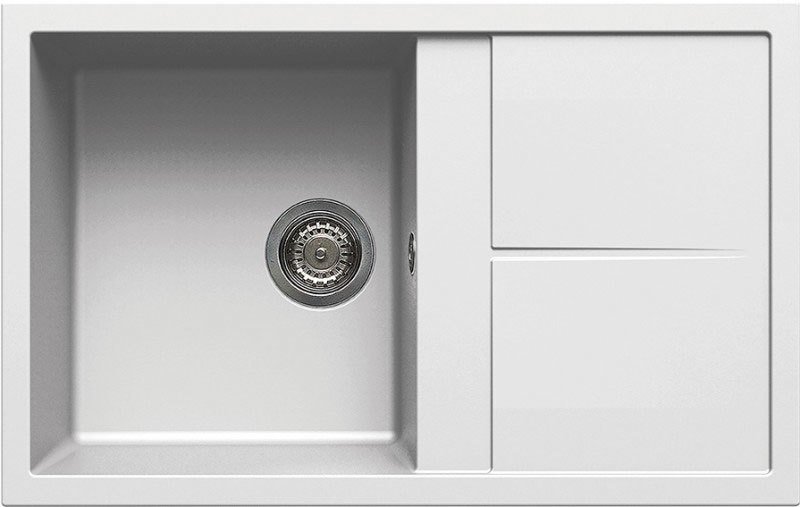 

Кухонная мойка Elleci Unico 300 Bianco Titano 68