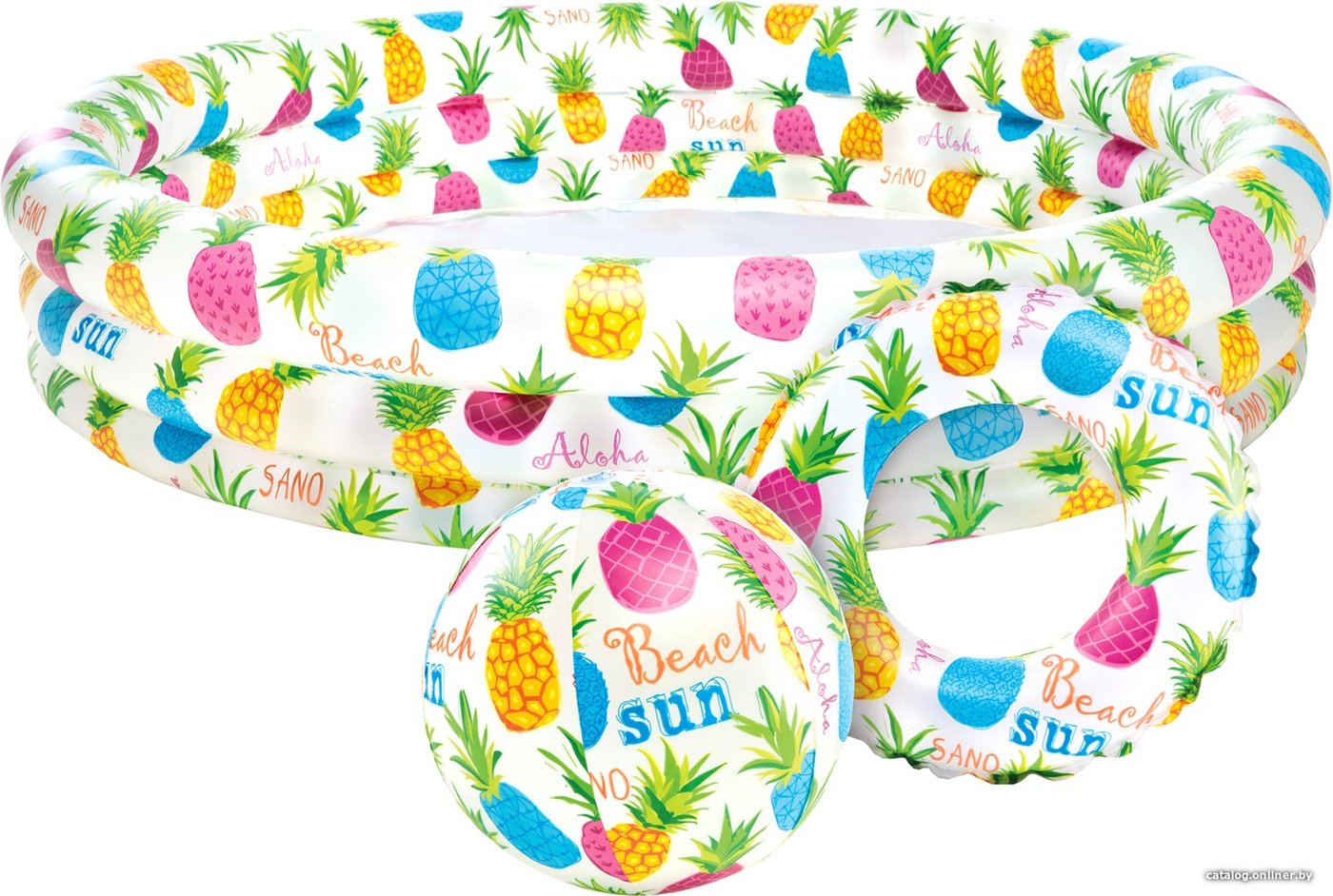 Надувной бассейн Intex Fishbowl 132x28 (59469)